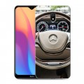 Дизайнерский силиконовый с усиленными углами чехол для Xiaomi RedMi 8A Mercedes