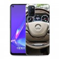 Дизайнерский пластиковый чехол для OPPO A52 Mercedes