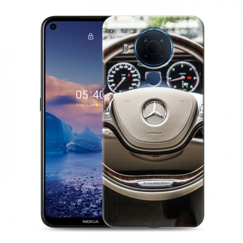 Дизайнерский силиконовый чехол для Nokia 5.4 Mercedes