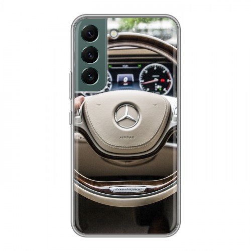 Дизайнерский силиконовый чехол для Samsung Galaxy S22 Mercedes