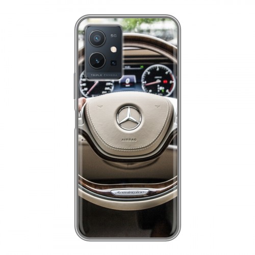 Дизайнерский силиконовый чехол для Vivo Y55 5G Mercedes