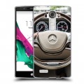 Дизайнерский пластиковый чехол для LG G4 Mercedes