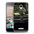 Дизайнерский силиконовый чехол для Micromax Canvas Spark Mercedes