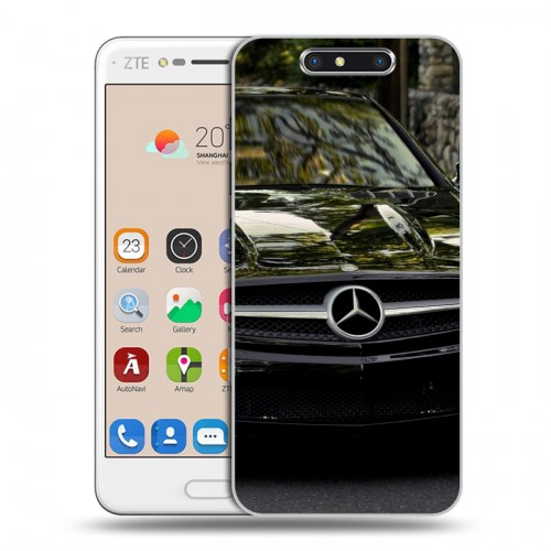 Дизайнерский пластиковый чехол для ZTE Blade V8 Mercedes