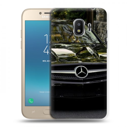Дизайнерский пластиковый чехол для Samsung Galaxy J2 (2018) Mercedes