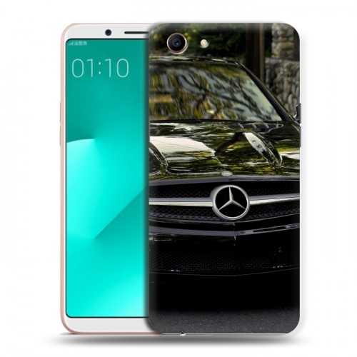 Дизайнерский пластиковый чехол для OPPO A83 Mercedes