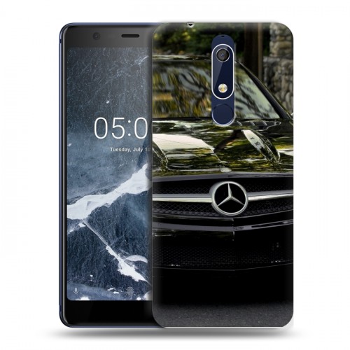 Дизайнерский пластиковый чехол для Nokia 5.1 Mercedes