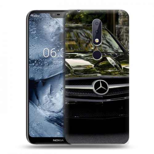 Дизайнерский пластиковый чехол для Nokia 6.1 Plus Mercedes