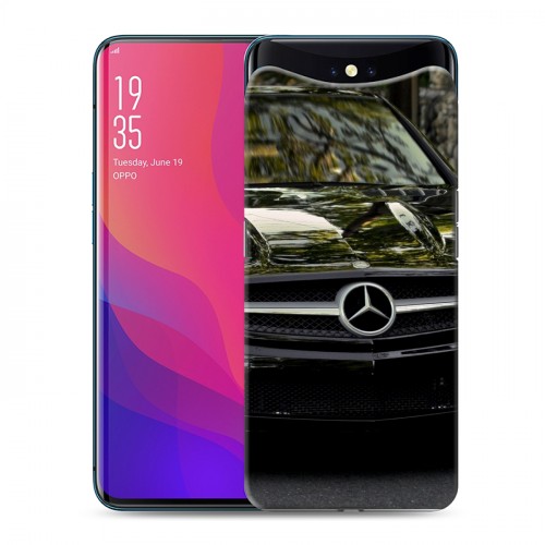 Дизайнерский силиконовый чехол для OPPO Find X Mercedes