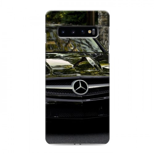 Дизайнерский силиконовый чехол для Samsung Galaxy S10 Mercedes