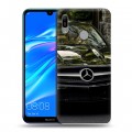 Дизайнерский пластиковый чехол для Huawei Y6 (2019) Mercedes