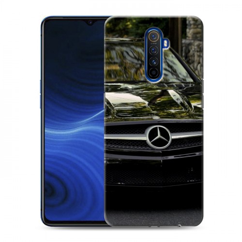 Дизайнерский силиконовый с усиленными углами чехол для Realme X2 Pro Mercedes