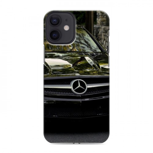 Дизайнерский пластиковый чехол для Iphone 12 Mini Mercedes