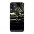 Дизайнерский силиконовый чехол для Iphone 12 Mercedes