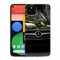 Дизайнерский пластиковый чехол для Google Pixel 5 Mercedes