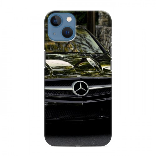 Дизайнерский силиконовый чехол для Iphone 13 Mercedes