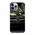 Дизайнерский силиконовый чехол для Iphone 13 Pro Max Mercedes