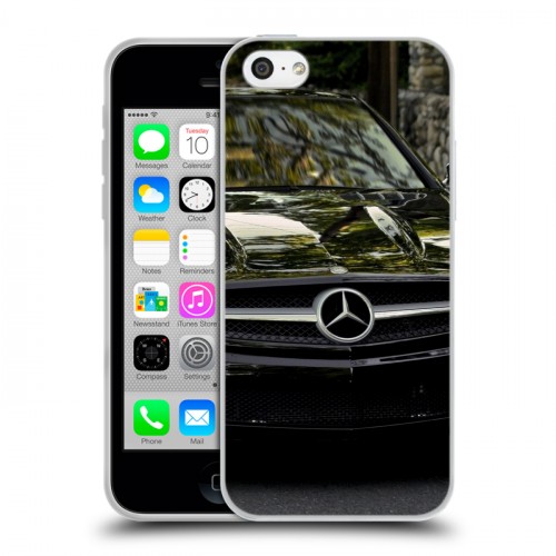 Дизайнерский пластиковый чехол для Iphone 5c Mercedes