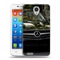 Дизайнерский пластиковый чехол для Lenovo S650 Ideaphone Mercedes