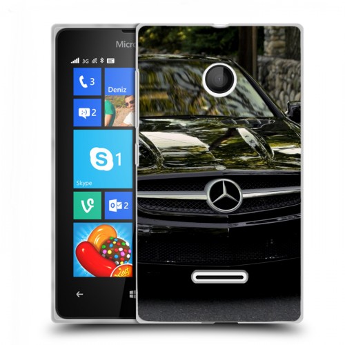 Дизайнерский пластиковый чехол для Microsoft Lumia 435 Mercedes