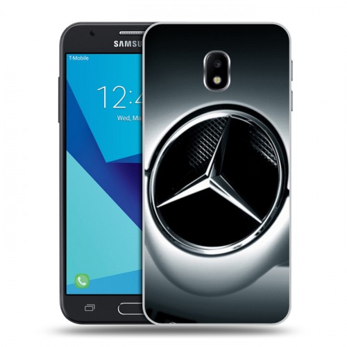 Дизайнерский пластиковый чехол для Samsung Galaxy J3 (2017) Mercedes