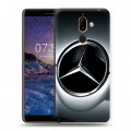 Дизайнерский пластиковый чехол для Nokia 7 Plus Mercedes