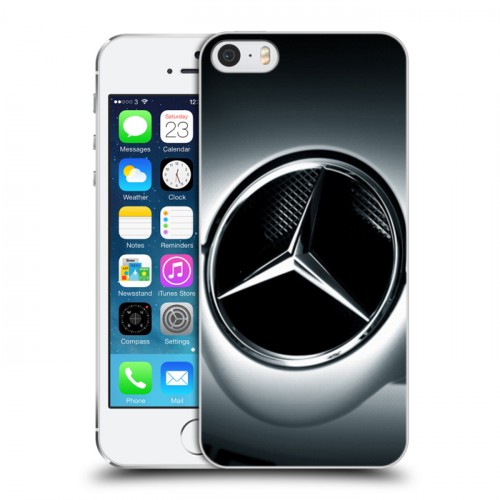 Дизайнерский пластиковый чехол для Iphone 5s Mercedes
