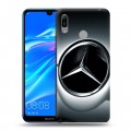 Дизайнерский пластиковый чехол для Huawei Y6 (2019) Mercedes