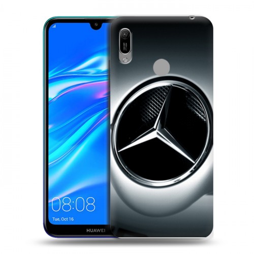 Дизайнерский пластиковый чехол для Huawei Y6 (2019) Mercedes