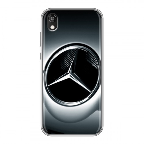 Дизайнерский силиконовый с усиленными углами чехол для Huawei Honor 8s Mercedes