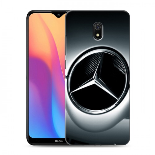 Дизайнерский силиконовый с усиленными углами чехол для Xiaomi RedMi 8A Mercedes