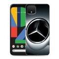 Дизайнерский пластиковый чехол для Google Pixel 4 Mercedes
