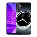 Дизайнерский силиконовый чехол для Realme 5 Mercedes