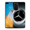 Дизайнерский пластиковый чехол для Huawei P40 Mercedes