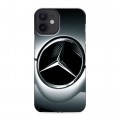 Дизайнерский пластиковый чехол для Iphone 12 Mini Mercedes