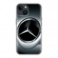 Дизайнерский пластиковый чехол для Iphone 14 Mercedes