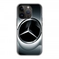 Дизайнерский силиконовый чехол для Iphone 14 Pro Mercedes