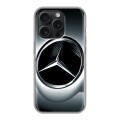 Дизайнерский силиконовый чехол для Iphone 15 Pro Mercedes