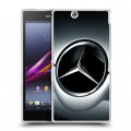 Дизайнерский пластиковый чехол для Sony Xperia Z Ultra  Mercedes