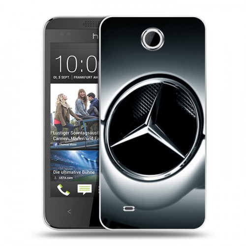 Дизайнерский пластиковый чехол для HTC Desire 300 Mercedes