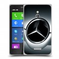 Дизайнерский силиконовый чехол для Nokia XL Mercedes