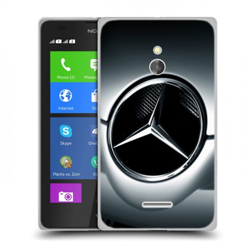 Дизайнерский силиконовый чехол для Nokia XL Mercedes