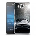 Дизайнерский пластиковый чехол для Microsoft Lumia 950 Mercedes