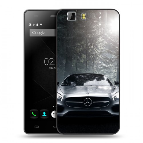 Дизайнерский силиконовый чехол для Doogee X5 Mercedes