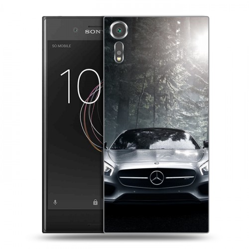 Дизайнерский пластиковый чехол для Sony Xperia XZs Mercedes