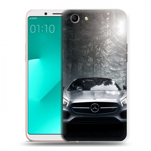 Дизайнерский пластиковый чехол для OPPO A83 Mercedes