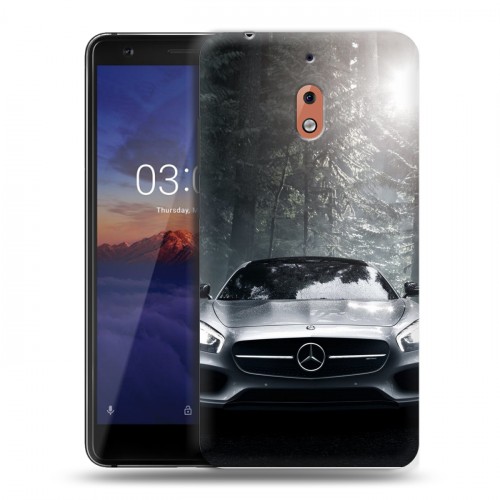 Дизайнерский силиконовый чехол для Nokia 2.1 Mercedes