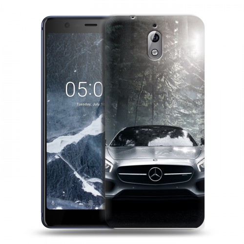 Дизайнерский силиконовый чехол для Nokia 3.1 Mercedes