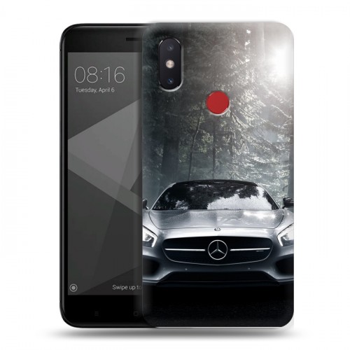 Дизайнерский пластиковый чехол для Xiaomi Mi8 SE Mercedes