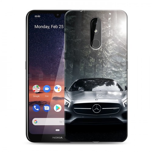 Дизайнерский силиконовый чехол для Nokia 3.2 Mercedes